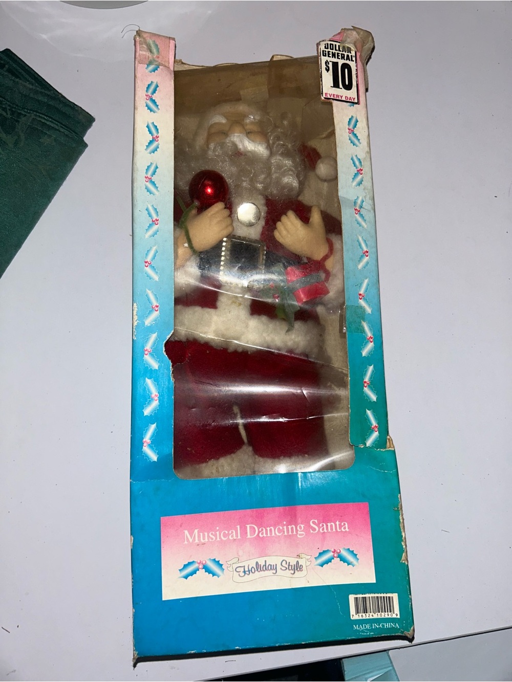 Musical Dancing Santa - Red and White